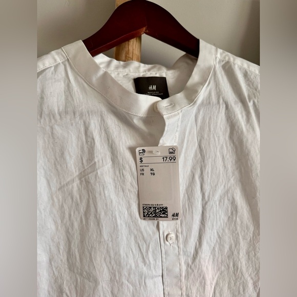 🛑SOLD🛑🔹NWT H&M Men’s Muscle Fit Cotton Dressy Shirt🔹 - Picture 9 of 13